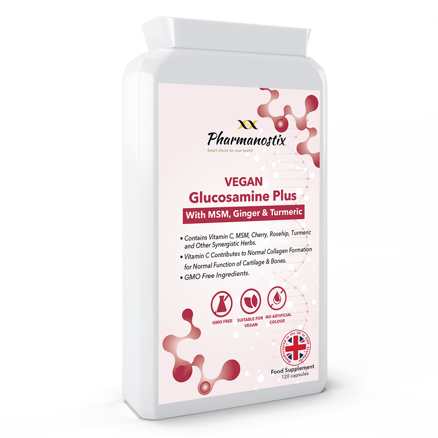 Vegan Glucosamine Plus 120 Capsules-0