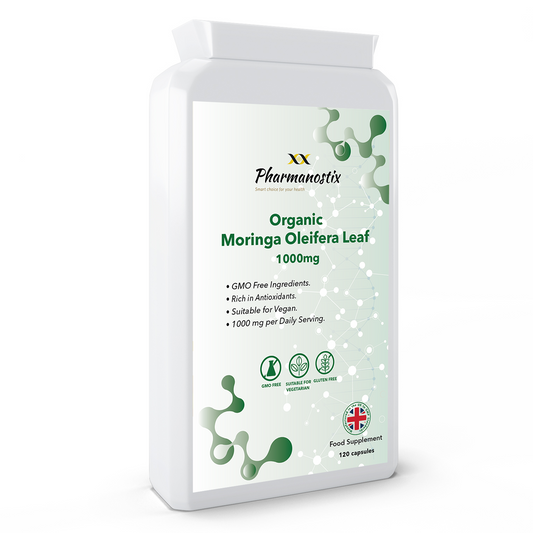 Moringa Oleifera Supplement - 1000mg 120 Capsules-0