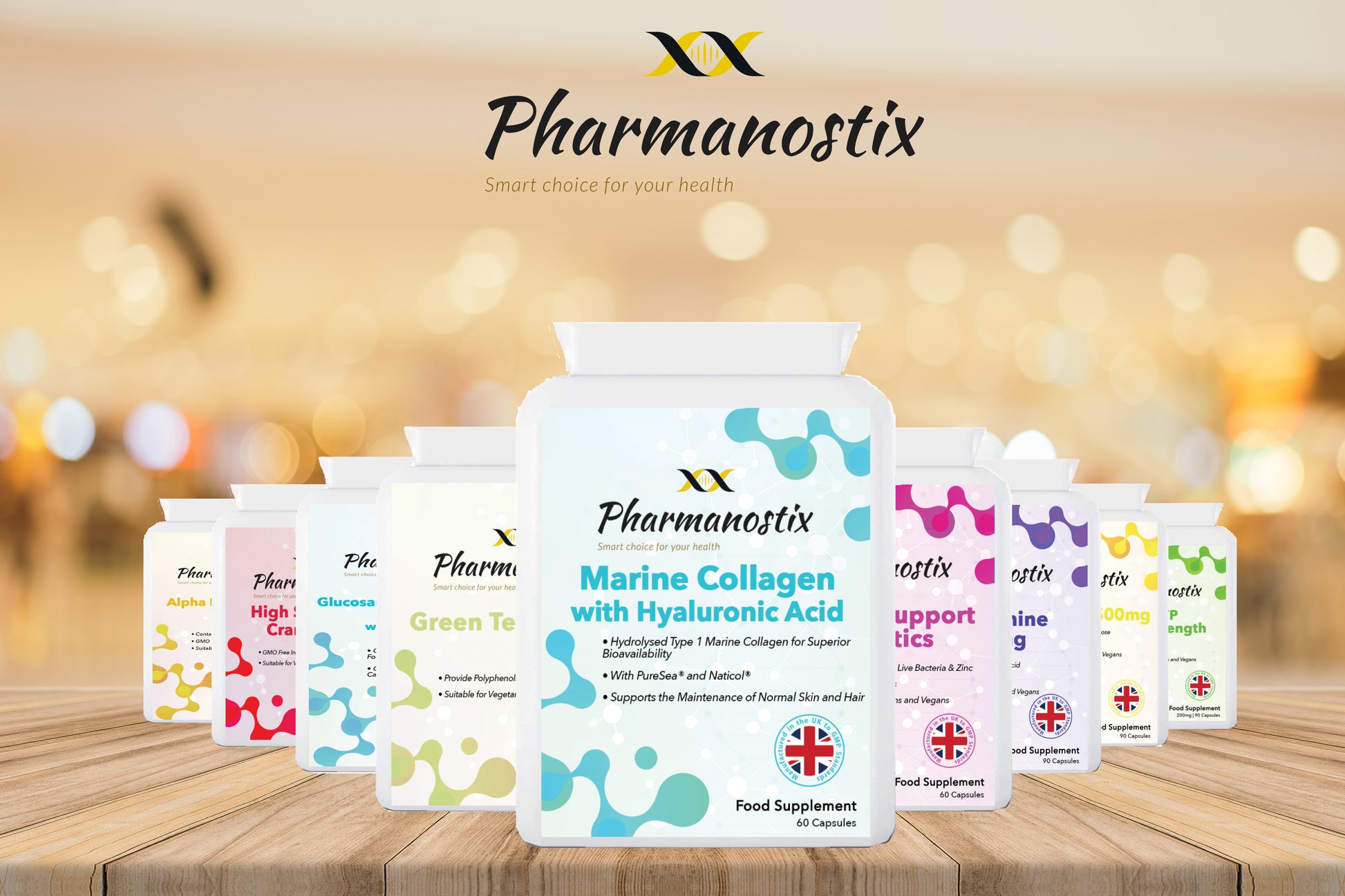 Marine Collagen with Hyaluronic Acid 60 Capsules-1
